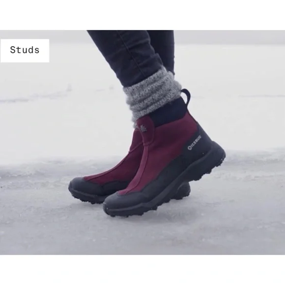 Icebug Metro2 Women's BUGrip - Mulberry Sz US7.5 EU38. - Picture 5 of 13